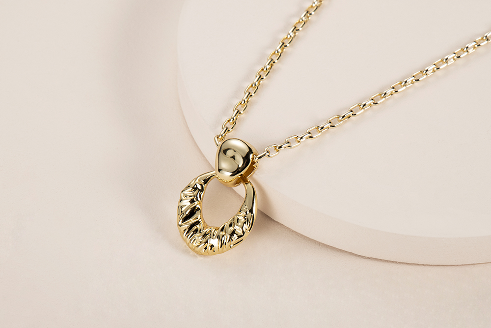 Organic Metal Necklace