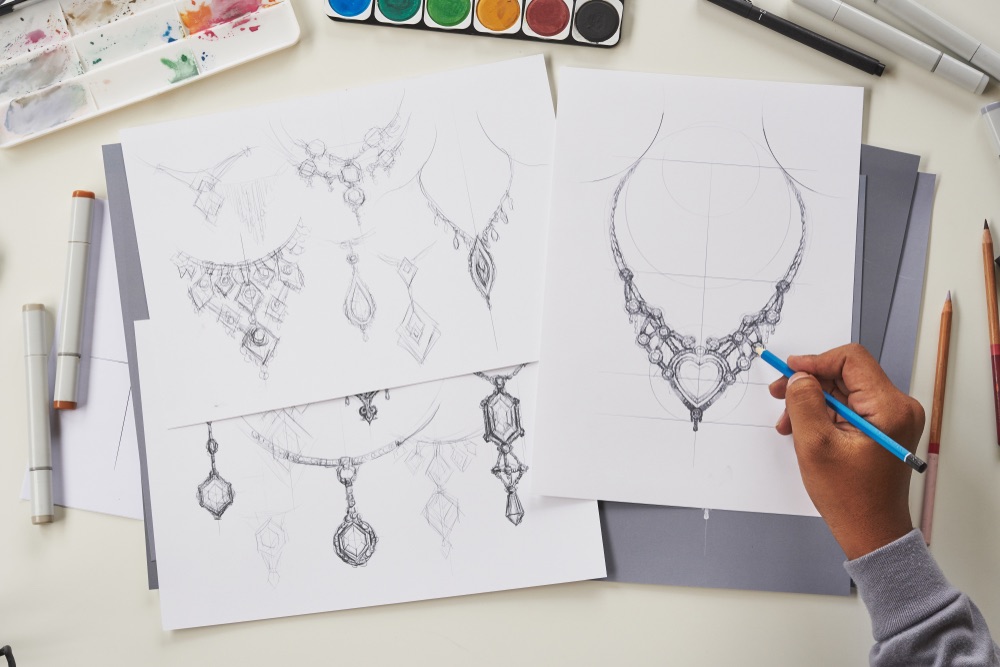 jewellery drawings